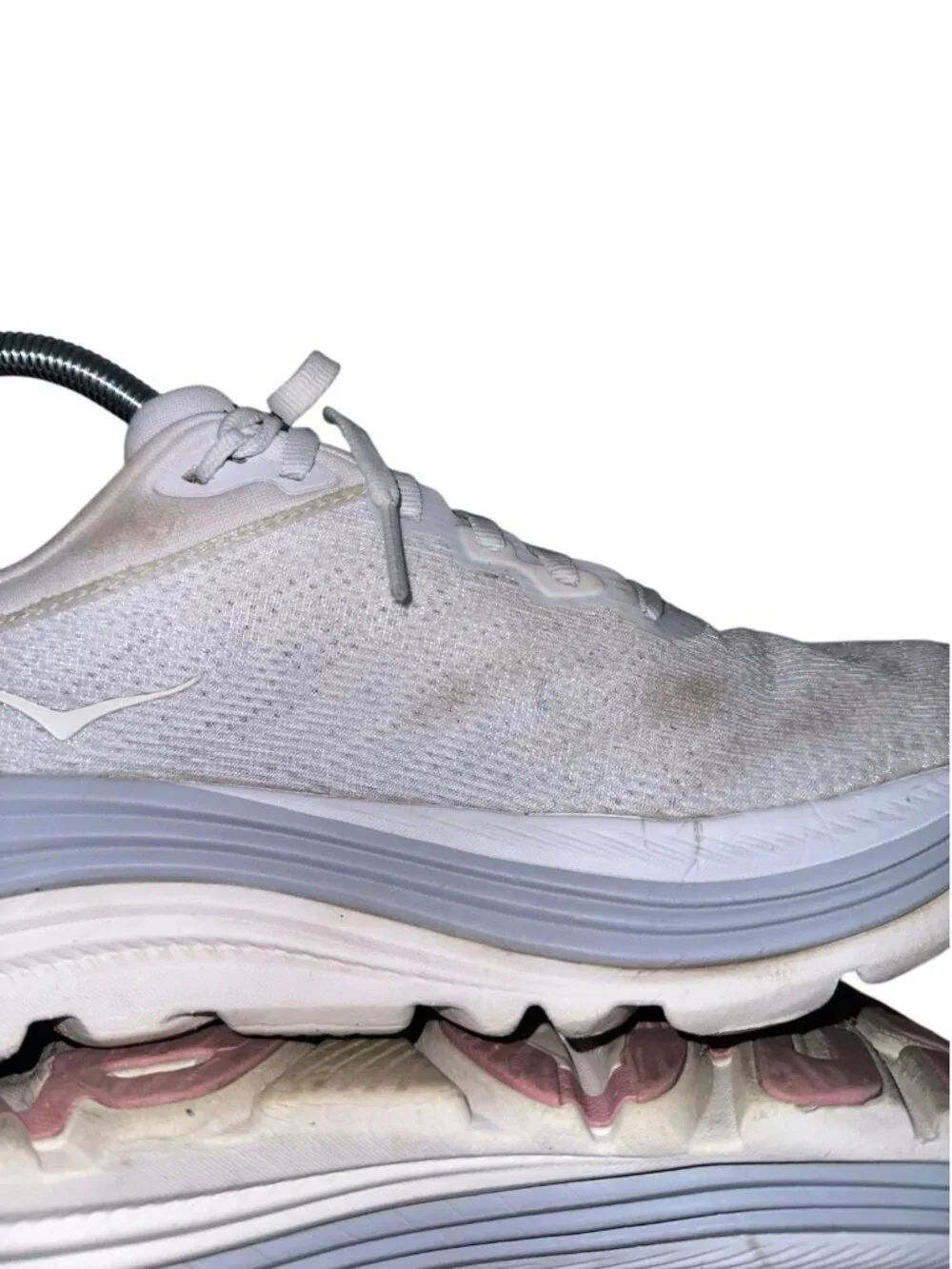 Hoka Gaviota 5 Women's Size 8 B Sea Ice/Pink Twilight Running Shoes Sports